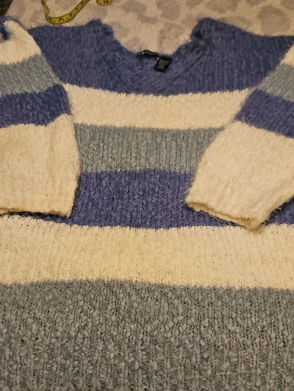Multi Color Womens Plus Sweater